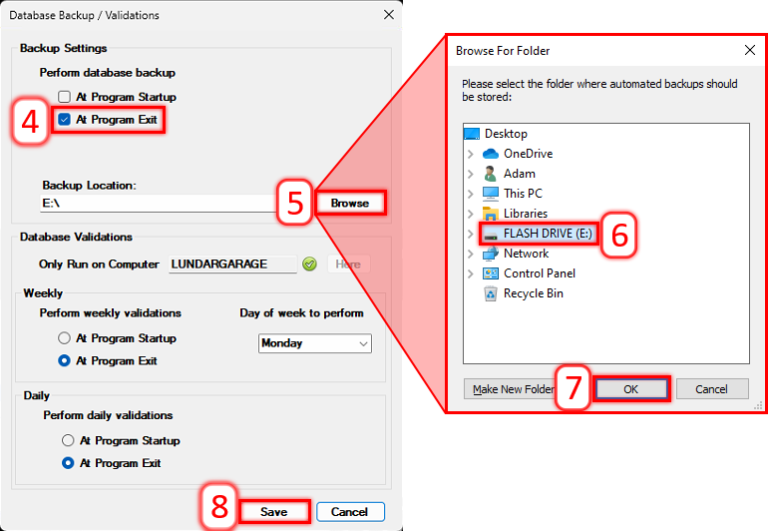 Shop Management Recommended Local Backup Instructions – Knowledge Base